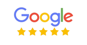Google Rating - 5 Stars